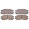 Advics 08-07/01-90 Mitsu Galant/02-99/92-91 Mir Disc Brake Pad, Ad0484 AD0484 - alternate 1